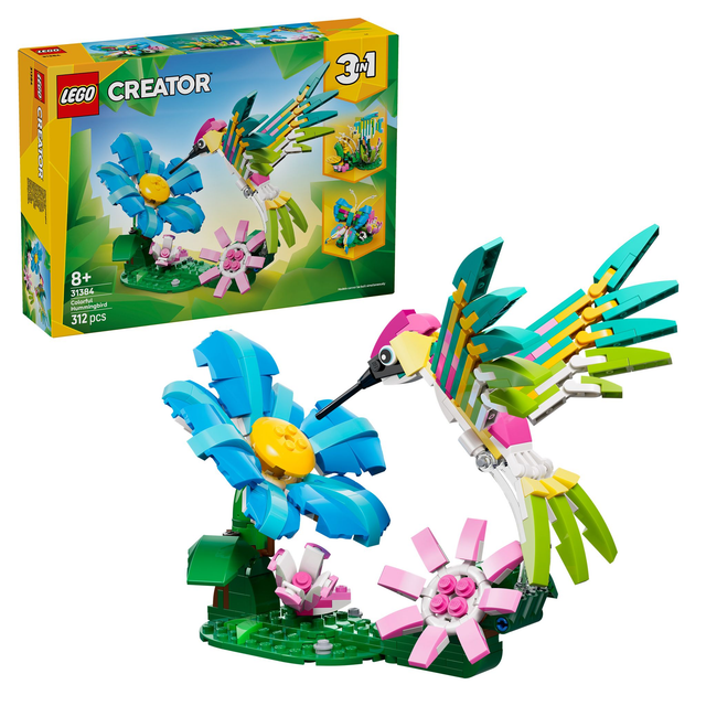 LEGO 31384 Creator Wilde Tiere: Bunter Kolibri