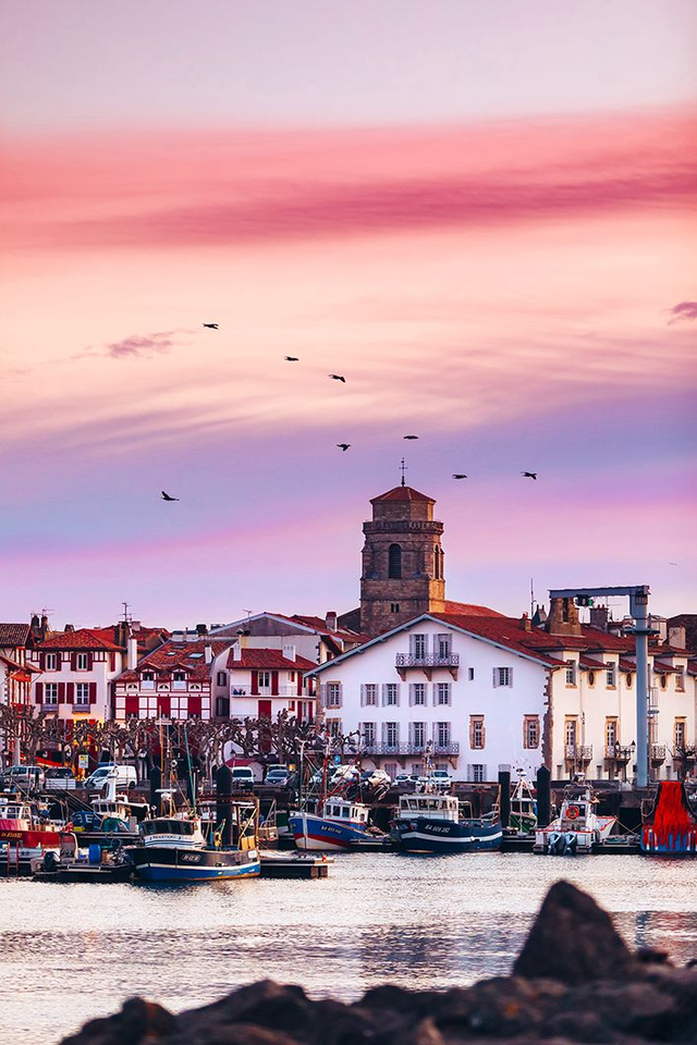 Saint Jean de Luz - le réveil