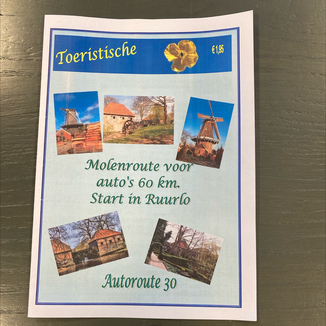 Molenroute VVV auto