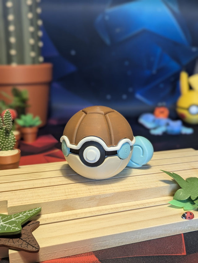 Ball 3D Carapuce #007 (Squirtle)