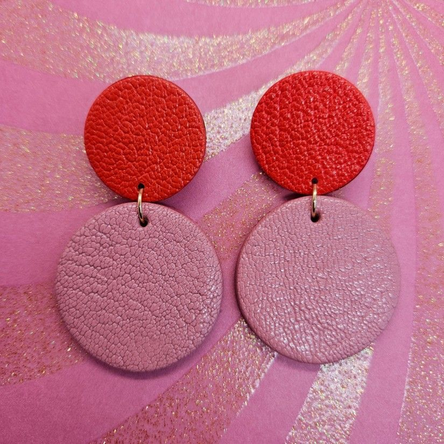 BO en cuir "Pompom Girl" 