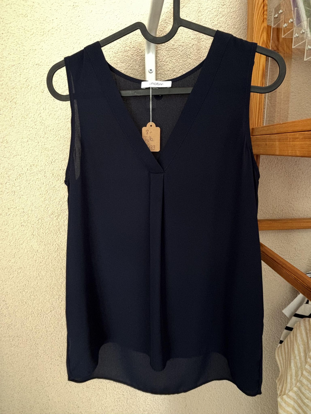 Top bleu foncé Motivi (179)