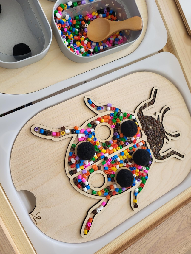 La coccinelle à remplir 