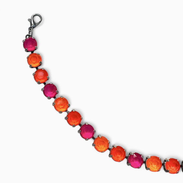 Armband DEVA KLASSIK BIG Electric Pink Orange 