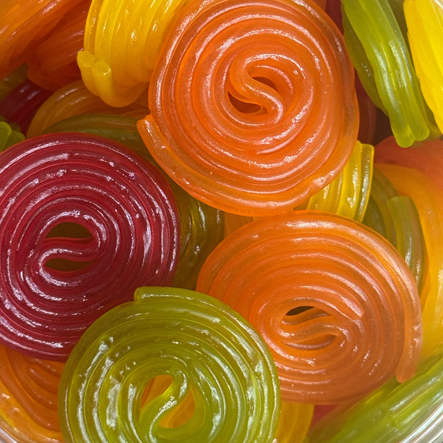 Fruit Flavour Wheels 100g