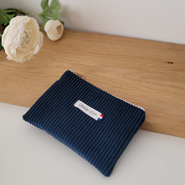 Trousse Chloé bleu nuit