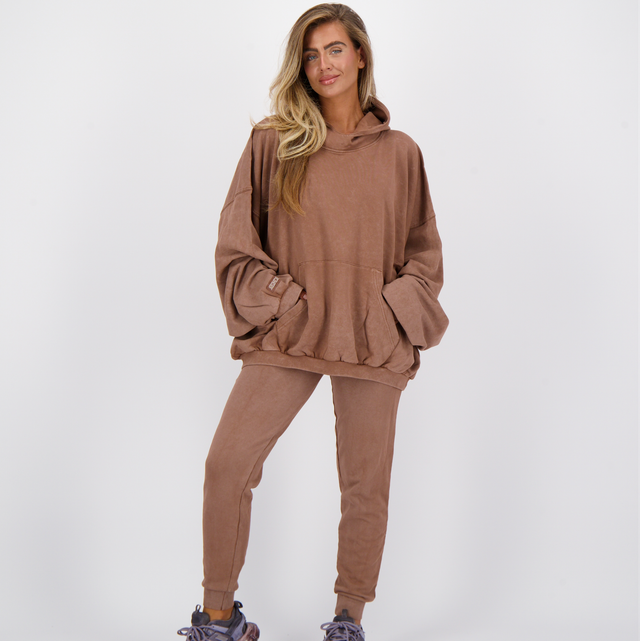 Reinders Jogger Vintage Wash Cacao