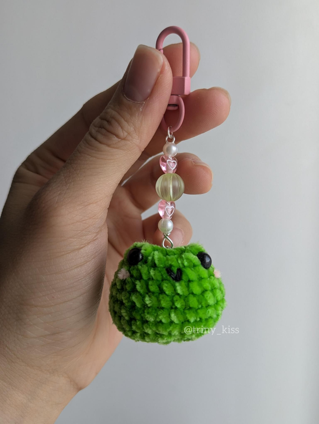 Grenouille porte-clés 