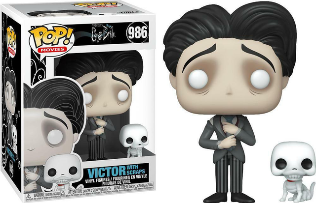 Corpse Bride: Victor (with Scraps) Pop! #986