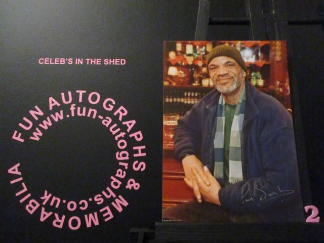 Paul Barber Authentic Autographed 7x5 Photograph (2)(SEE PIC)