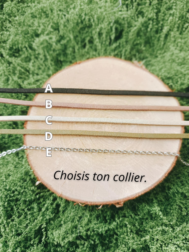 COLLIER - CHAINE OU CORDON (supplémentaire)