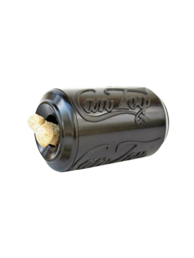 Jouet occupation pour chien - Canette Noire, Rose, Verte ou Orange - SodaPup (taille S-M-L-XL)