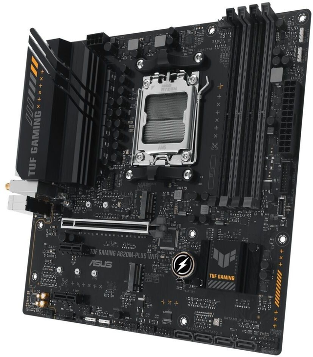 02.1.0010 – Scheda Madre ASUS TUF GAMING A620M-PLUS WiFi AM5 – Entry Level per Ryzen 7000