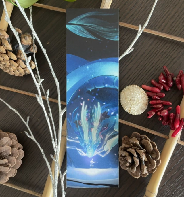 Dragon de l'hiver - Marque Page