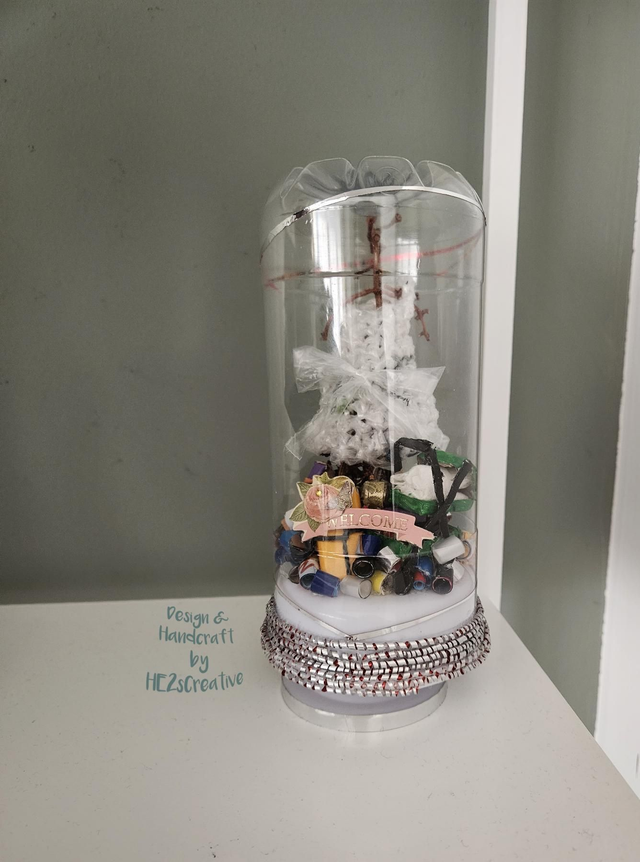 Music Box For Celebrating New Born Baby Gift ECO Handmade Bottle