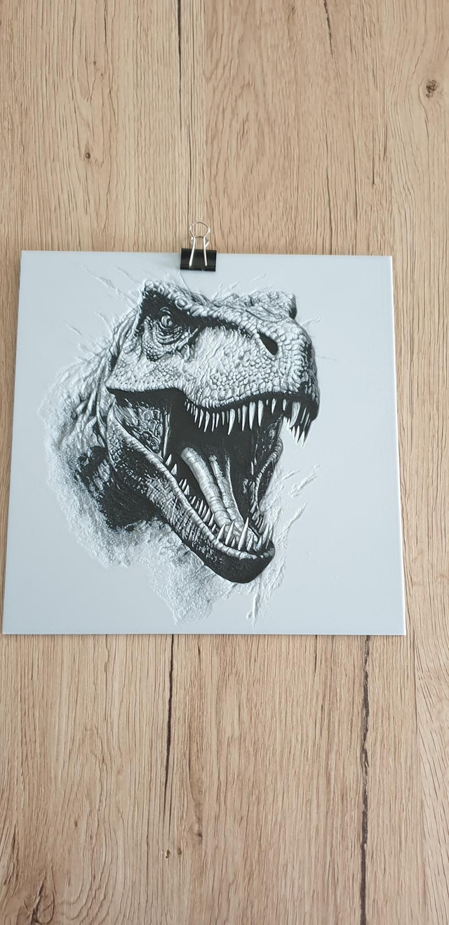 Plaque Deco raptor