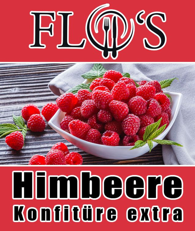 Flo´s Himbeer Konfitüre extra