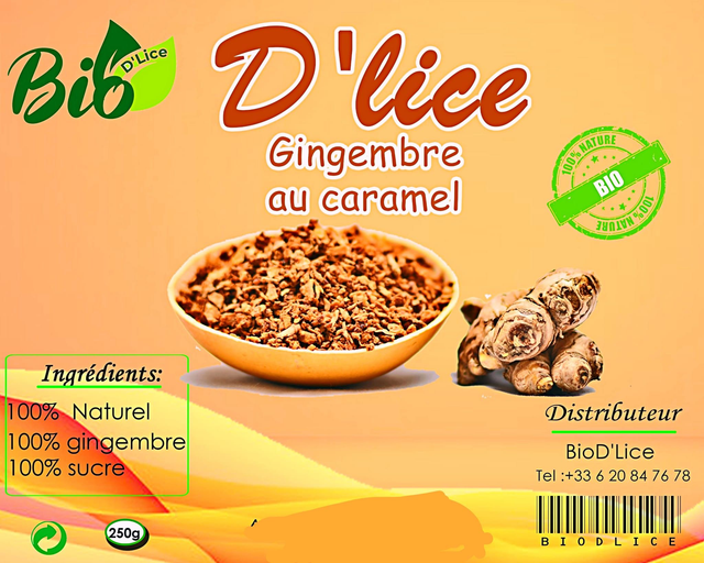 Gingembre au Caramel