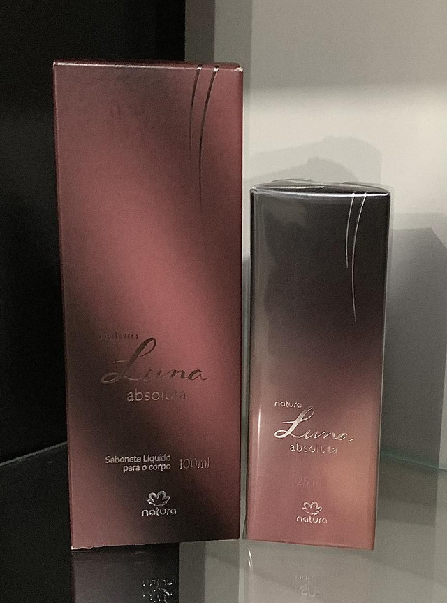 Luna Kit Desodorante Mini e Sabonete Líquido para o Corpo