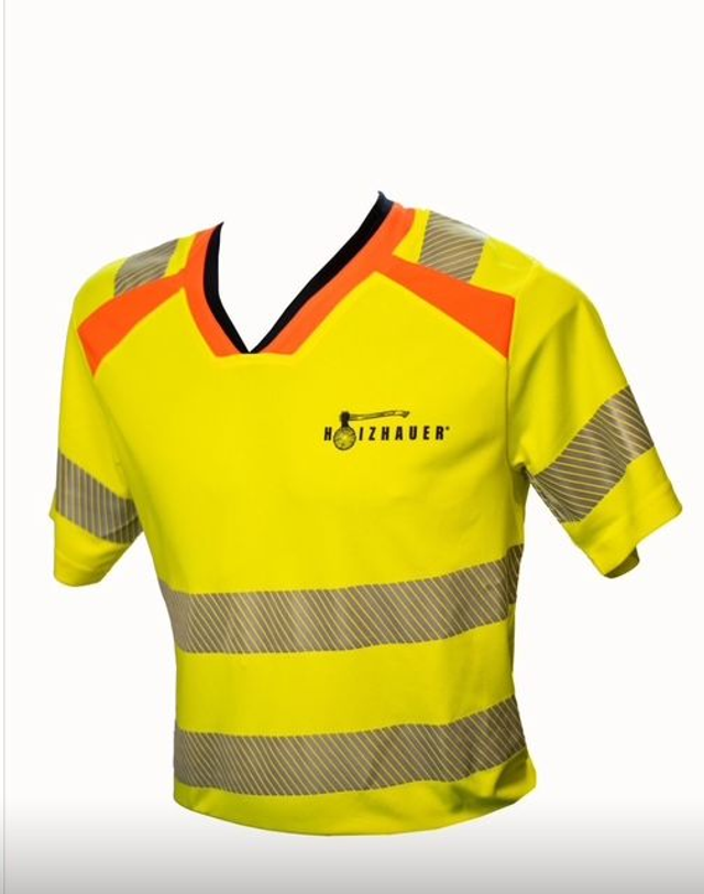 Hoizhauer-FunktionsShirt - Warnschutz  gelb