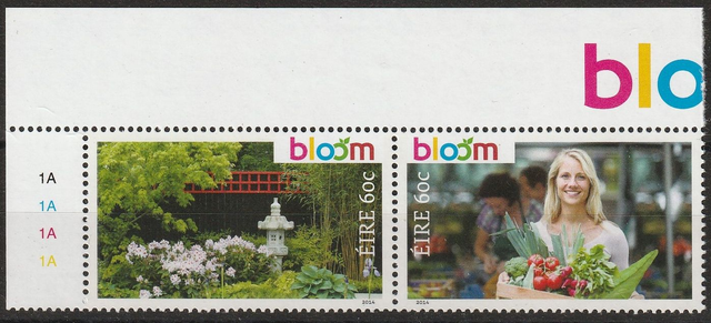 Ireland  2014  Bloom Set  MNH