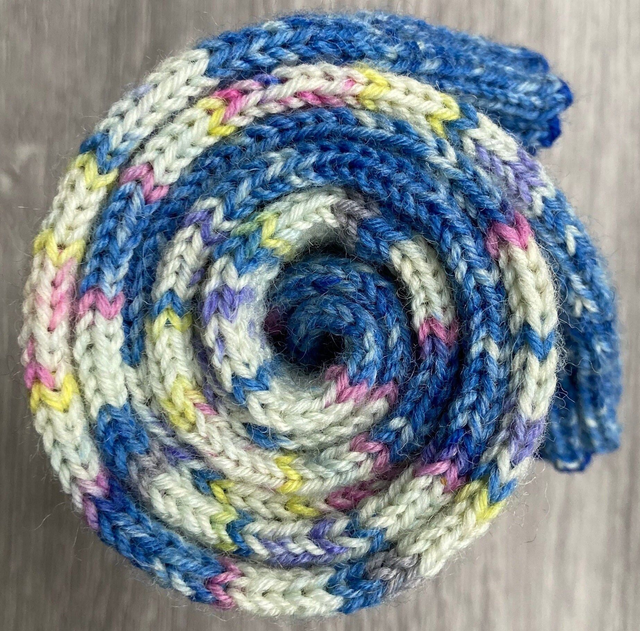 Hand Knit Wool Socks - UK size 7-9