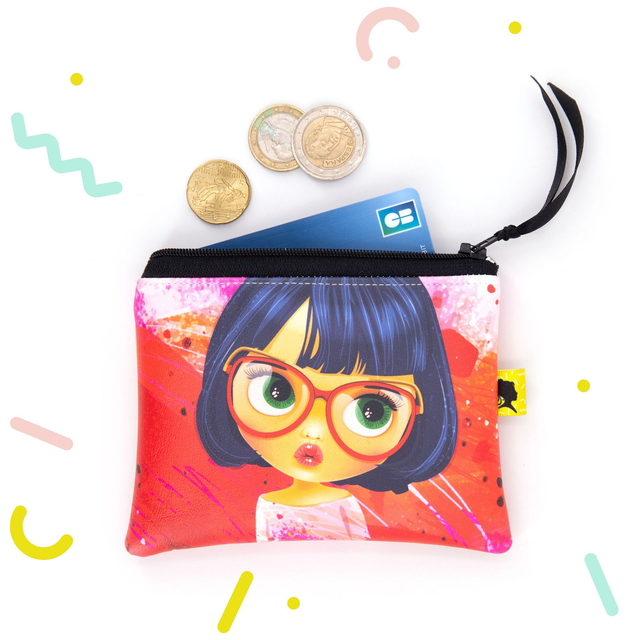 Porte monnaie zip EMIE