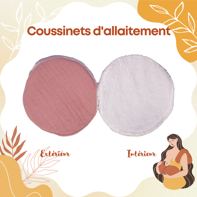 Coussinets d'allaitement Blanc