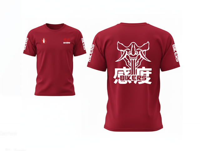 Kando - Camiseta con Oni atrás