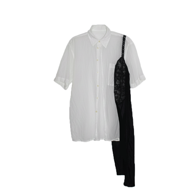 NON BINARY CHIFFON SHIRT