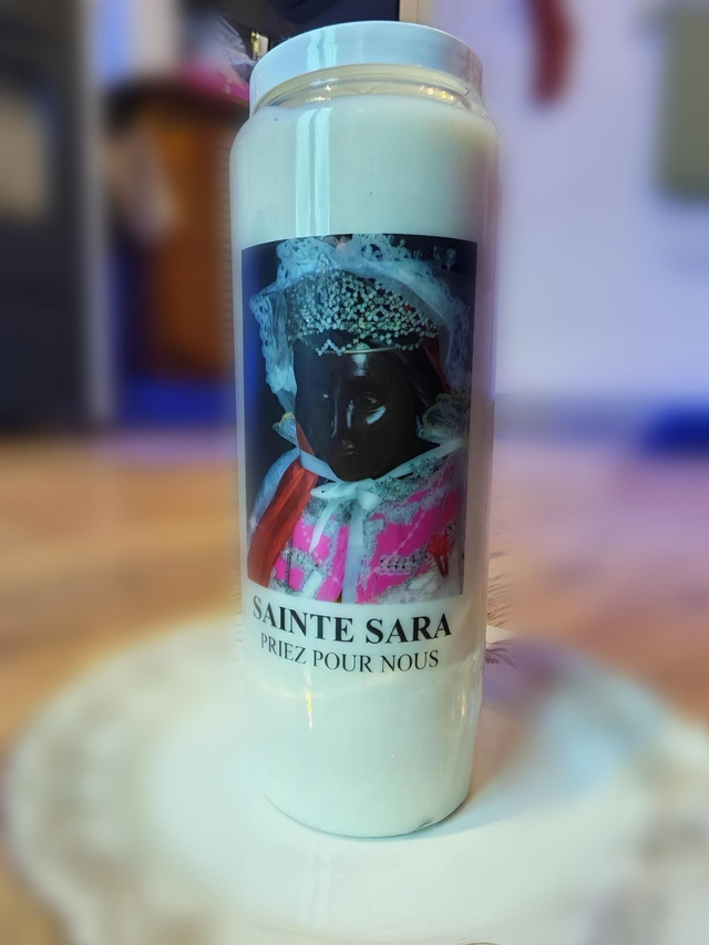 Grande bougies Ste Sara