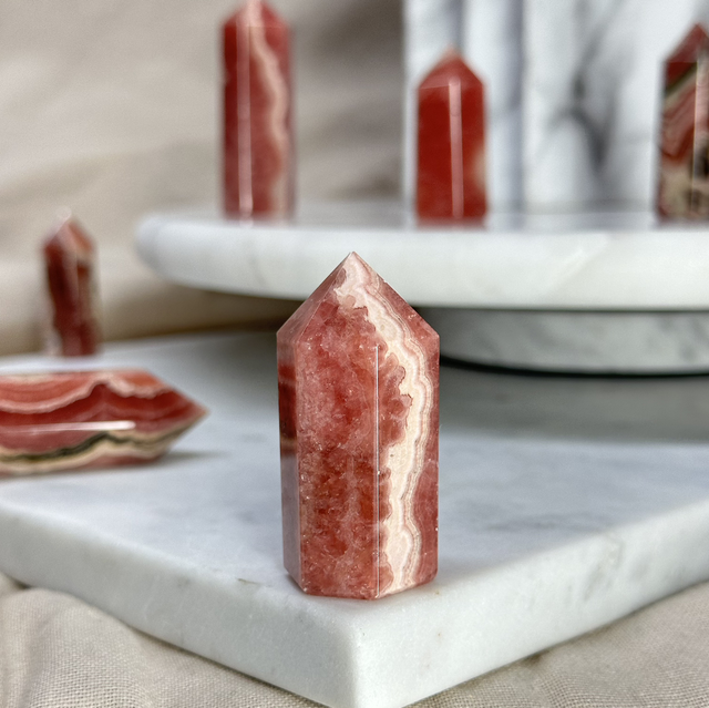 Rhodochrosite Tower (High Quality) #11