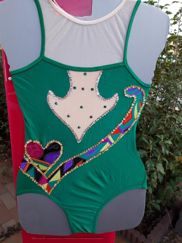 JUSTAUCORPS lycra avec goutte au dos 