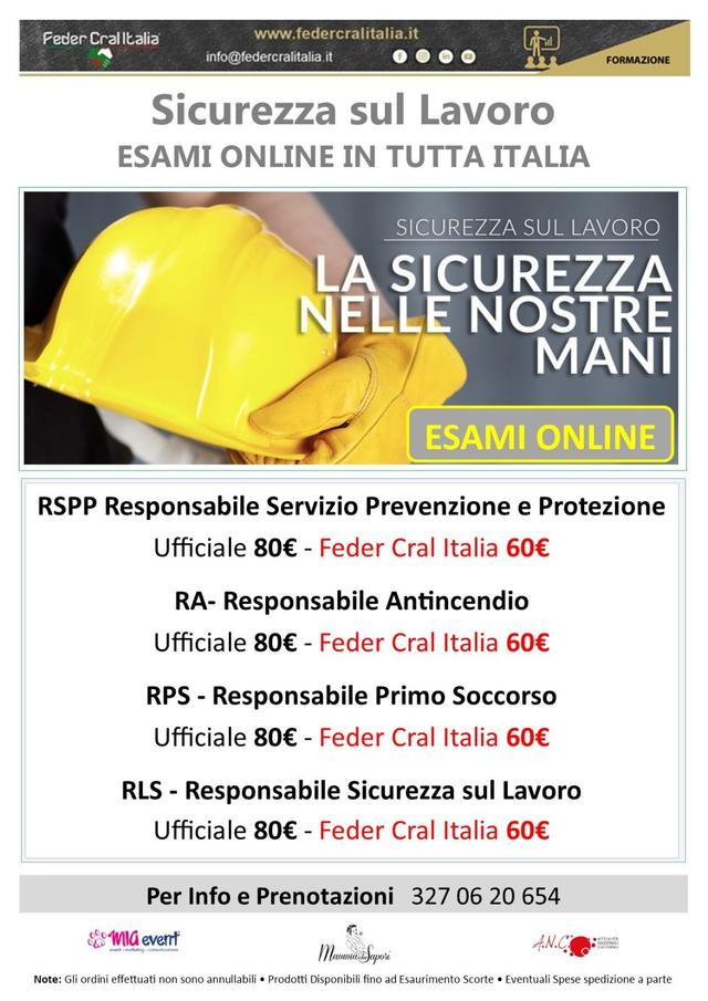Sicurezza sul lavoro 