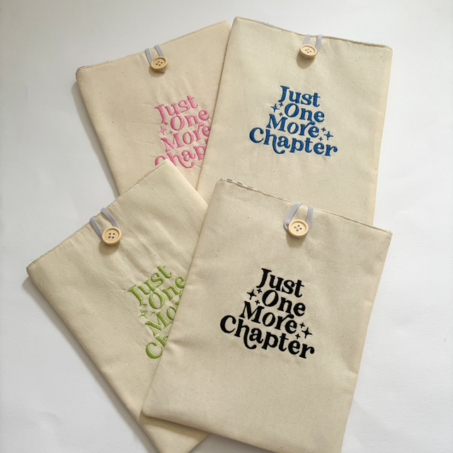 Just one more chapter book sleeve