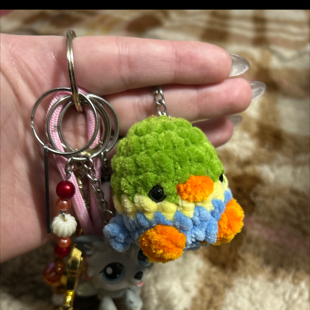 Porte-clés Perroquet