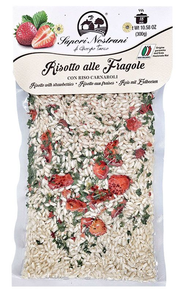 Risotto mit Erdbeeren