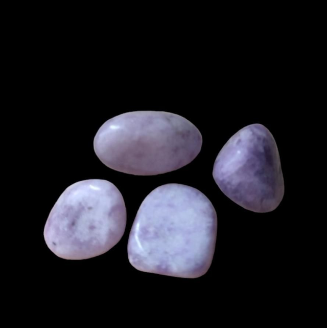 Pierre Roulée Lépidolite 