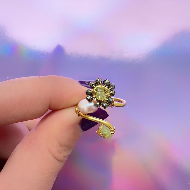 Bague Azélie Péridot