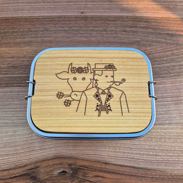 Znünibox, Senn mit Kuh