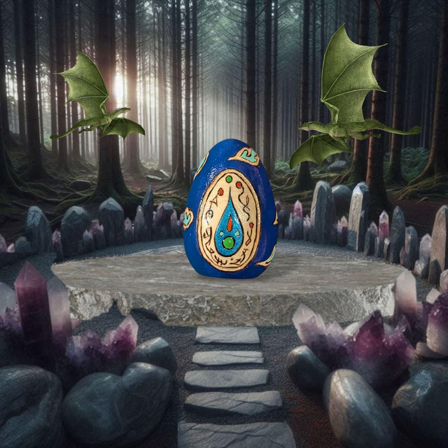 Oeuf de dragon : "Tiyuki"