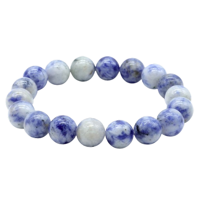 Bracelet en Sodalite Bleue - Pierre Naturelle 