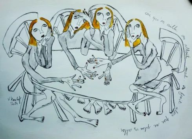 Où qu'on aille, on allait mal. On finit alors par ne plus y allait