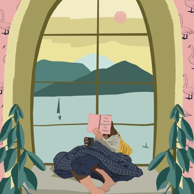 ‘ Essentiel reading for kind people ‘ Tirage Fine Art 