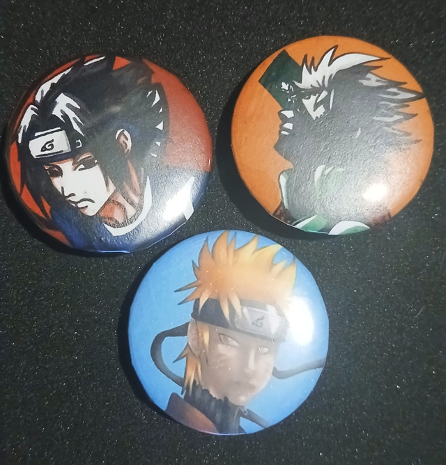 Naruto équipe Lots 2, 3 ou 4 badges
