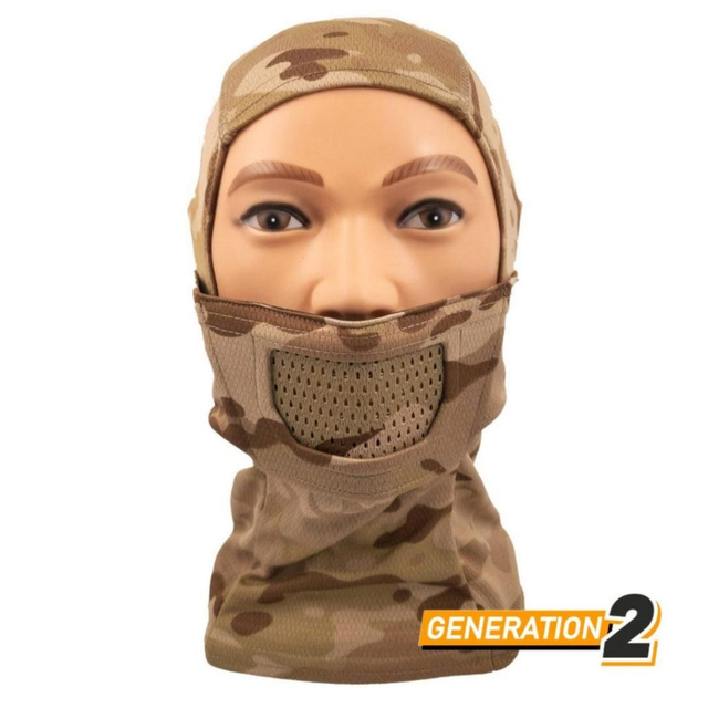 FFW Full Face Warrior - Multicamouflage Arid