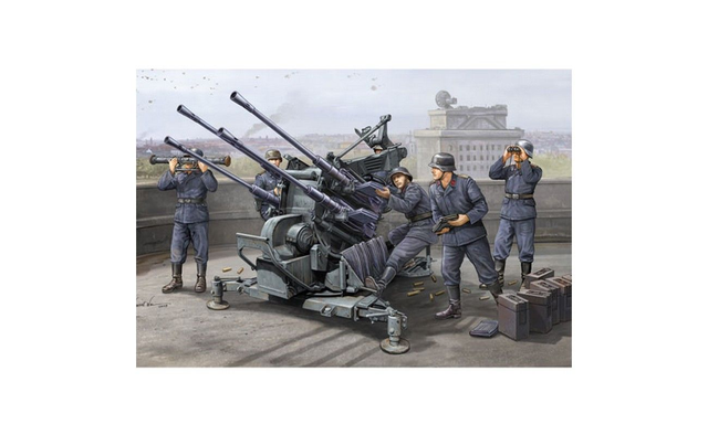 Flak 38 Allemand trumpeter 02309 1/35