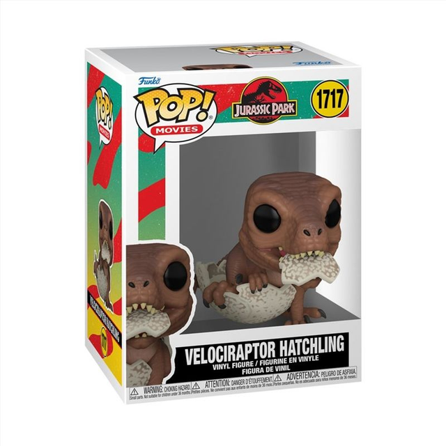 Funko Velociraptor Hatchling Jurassic Park POP! Movies 1717