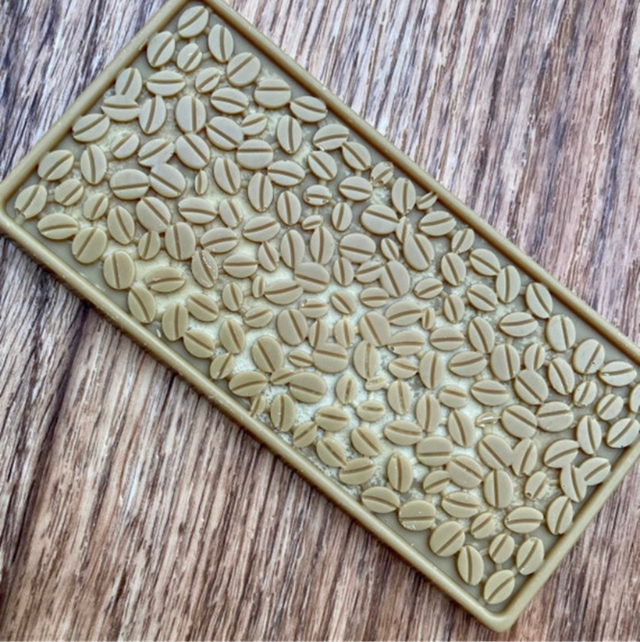 Handmade Coffee Bean Large Wax Slab 