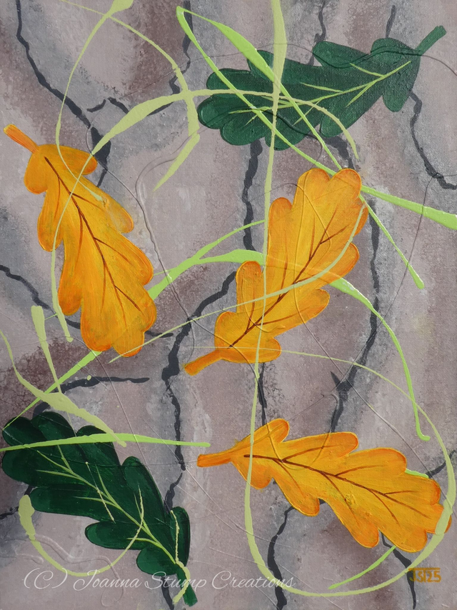 Lovely Original Fine Art Painting, from my "Spiritual Trees" collection, "Endurance"